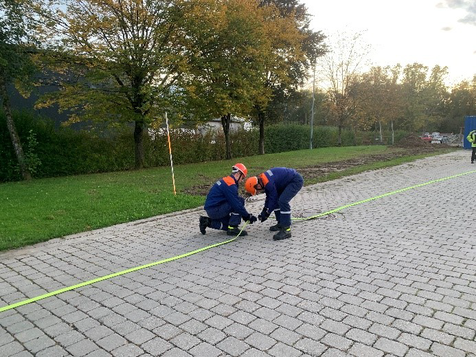 Jugendleistungsabzeichen - Schlauchleitung kuppeln